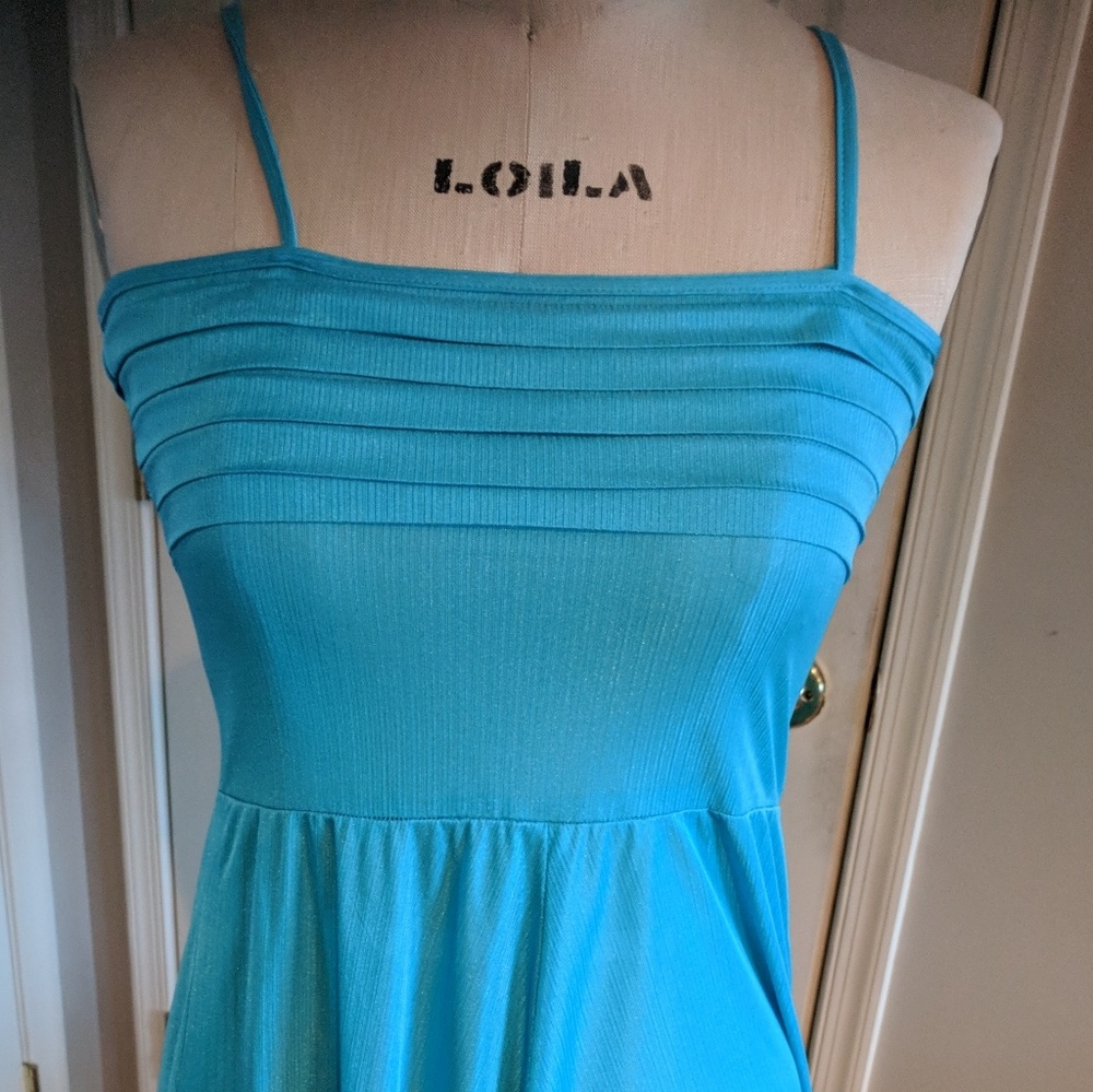 Vintage one of a kind midi dress